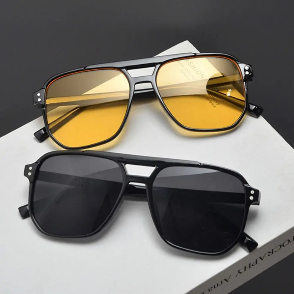 Durable Men's Sunglasses - Classic Style, Lightweight for Daily Wear-The Yellow Prime