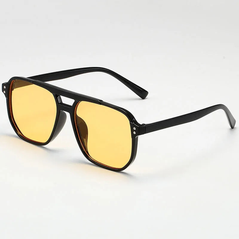 Durable Men's Sunglasses - Classic Style, Lightweight for Daily Wear-The Yellow Prime