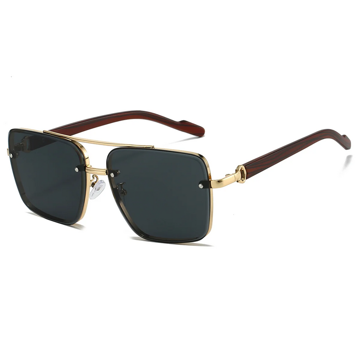 Durable men's aviator sunglasses – classic square design for any occasion-The Yellow Prime