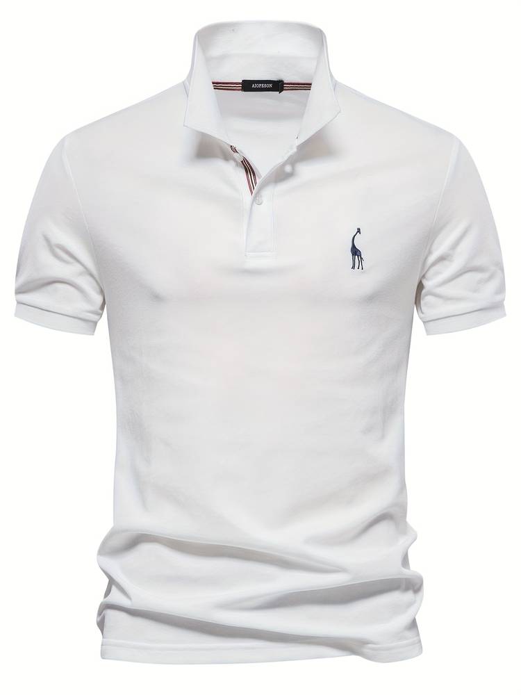 Men's Breathable Polo Shirt - Modern Fit, Soft Fabric, Multiple Colors-The Yellow Prime