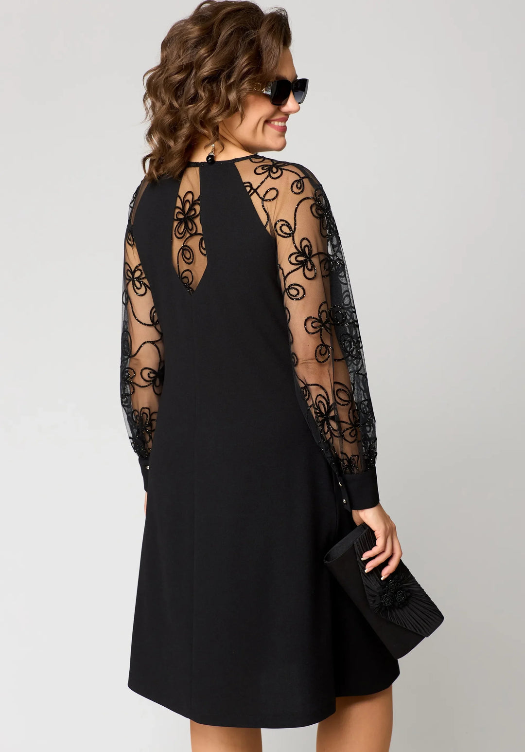 Edyth | Women's Elegant Lace Dress-The Yellow Prime