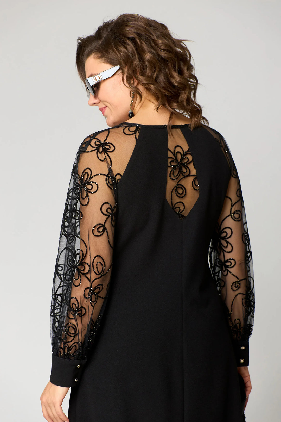 Edyth | Women's Elegant Lace Dress-The Yellow Prime