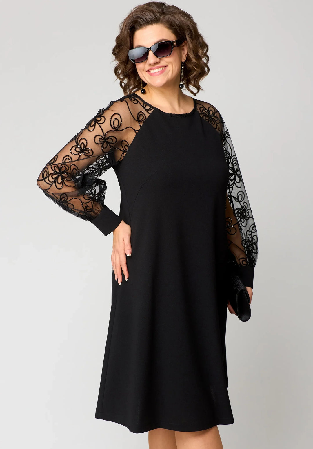 Edyth | Women's Elegant Lace Dress-The Yellow Prime