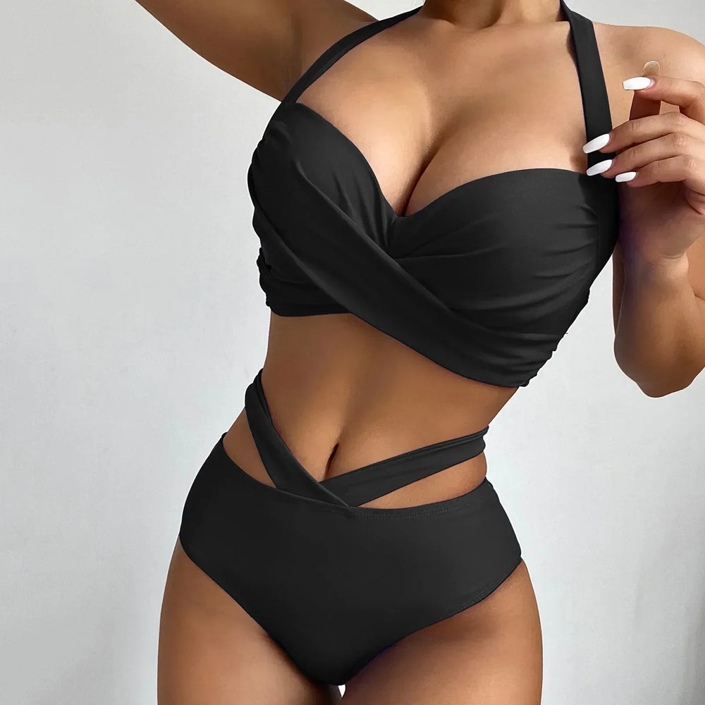 Elinore | Women's Plus Size Stylish Swimwear with Flirty Prints-The Yellow Prime