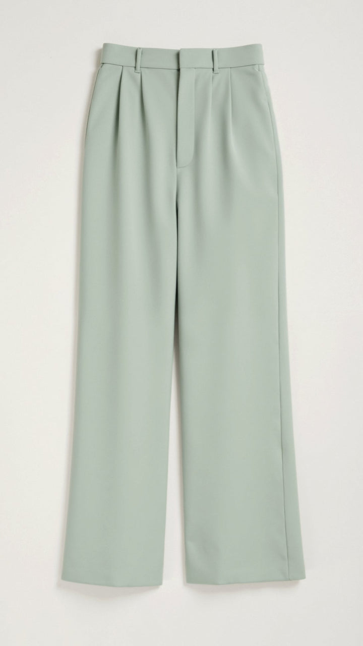 Elise | Women's High Waisted Palazzo Pants-The Yellow Prime
