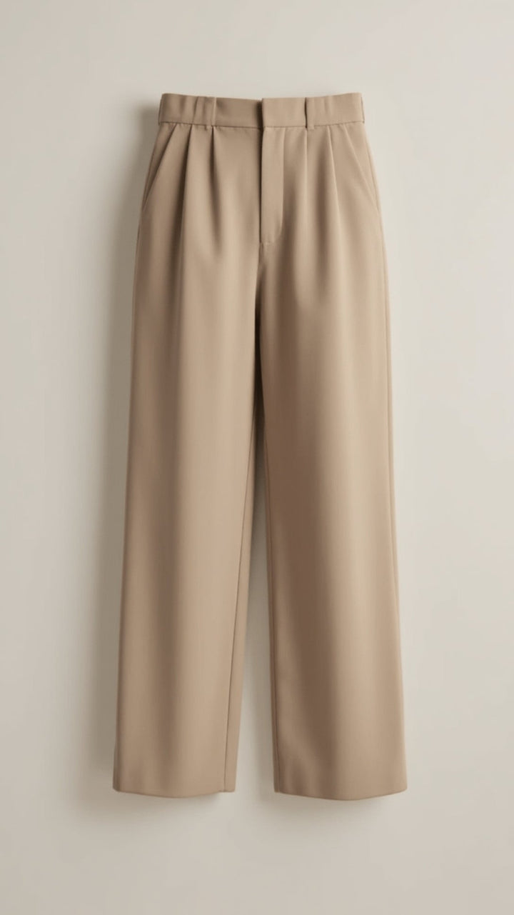 Elise | Women's High Waisted Palazzo Pants-The Yellow Prime