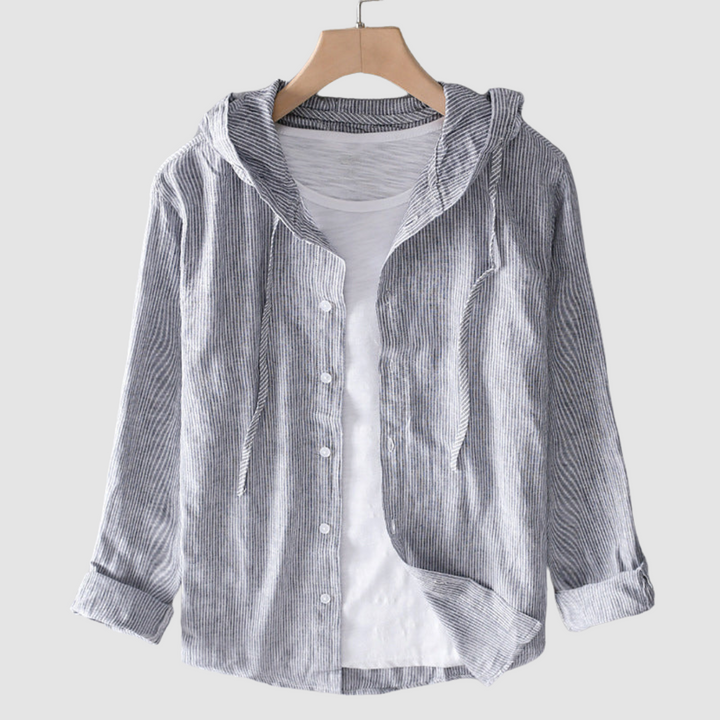 Emelie | Women's Breathable Hooded Blouse-The Yellow Prime