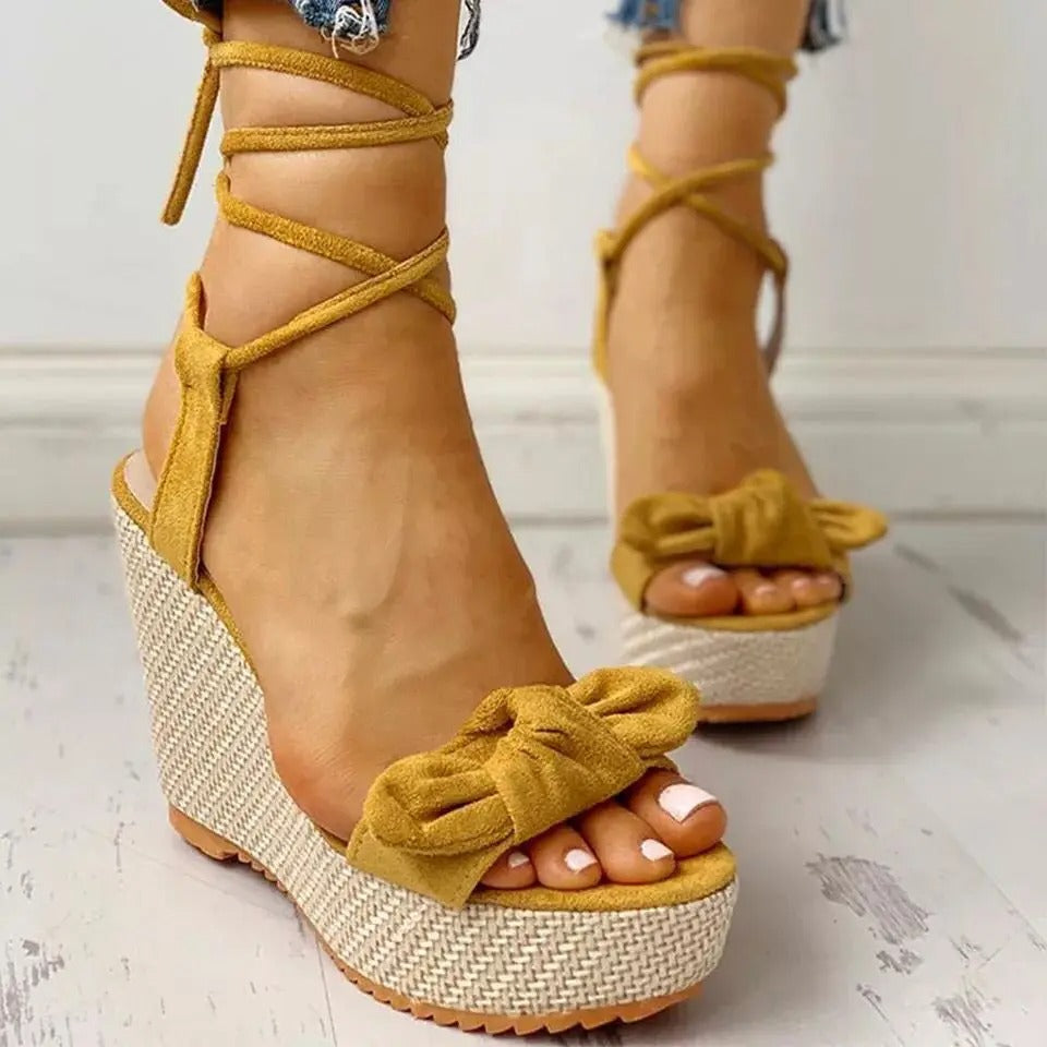 Emilia | Women's Elegant Summer Ankle Strap Sandals-The Yellow Prime