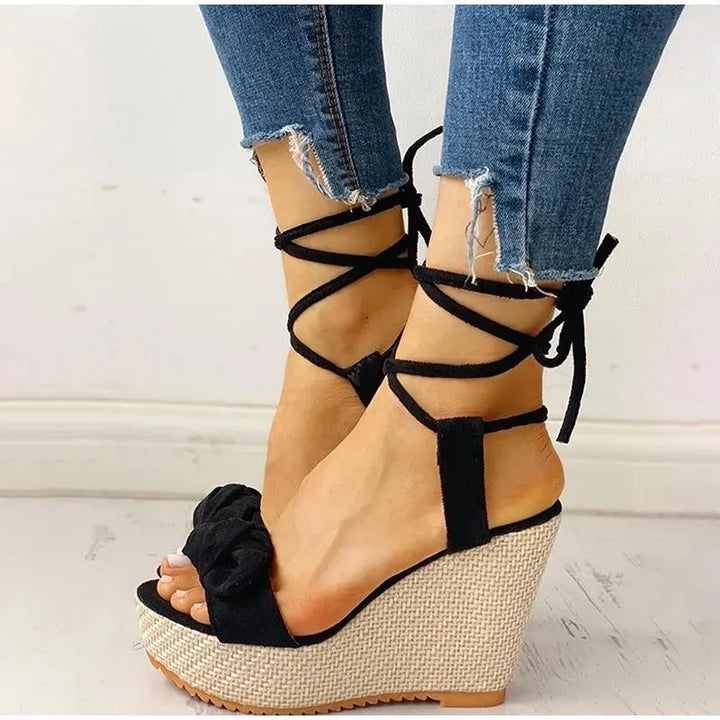 Emilia | Women's Elegant Summer Ankle Strap Sandals-The Yellow Prime
