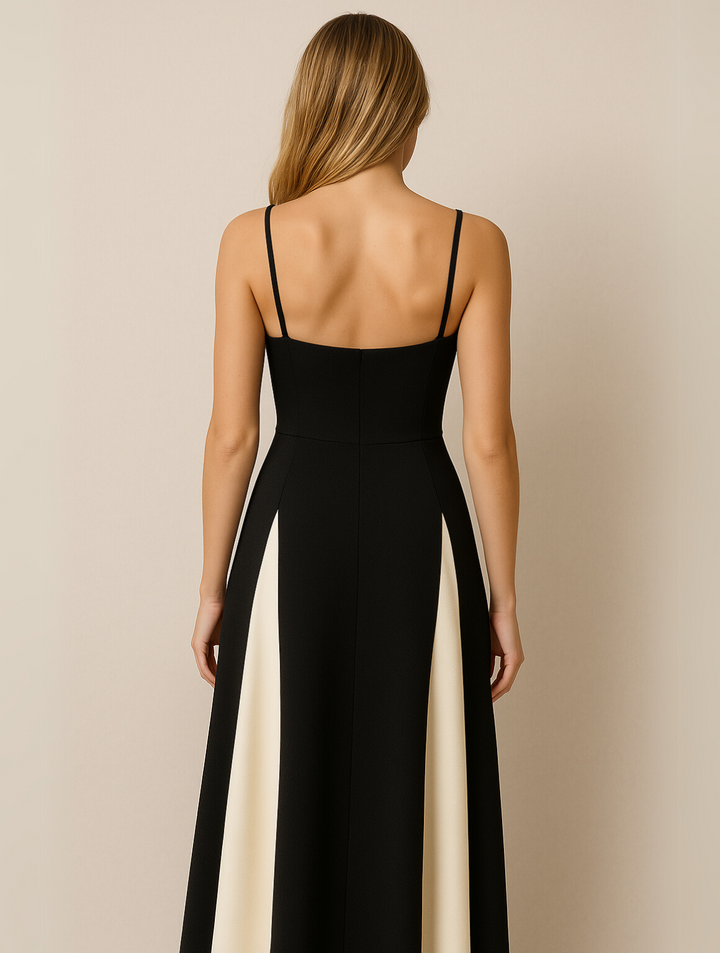 Pamela | Women's Elegant Formal Maxi Wedding Guest Dress-The Yellow Prime