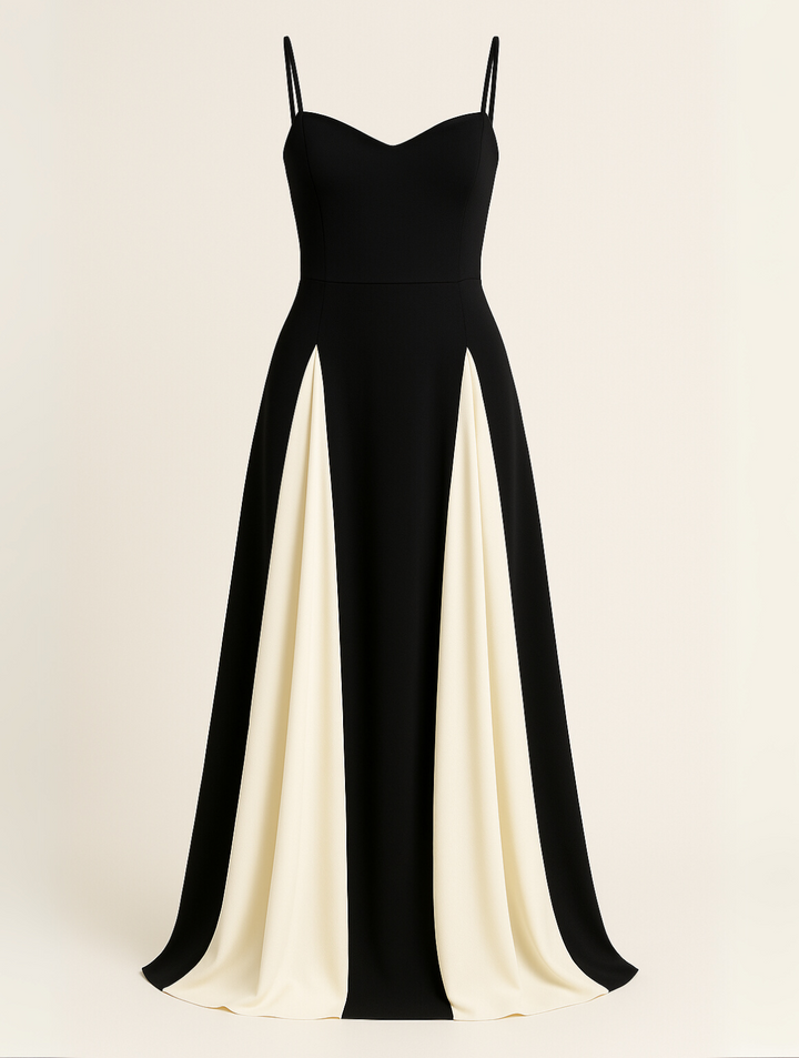 Pamela | Women's Elegant Formal Maxi Wedding Guest Dress-The Yellow Prime