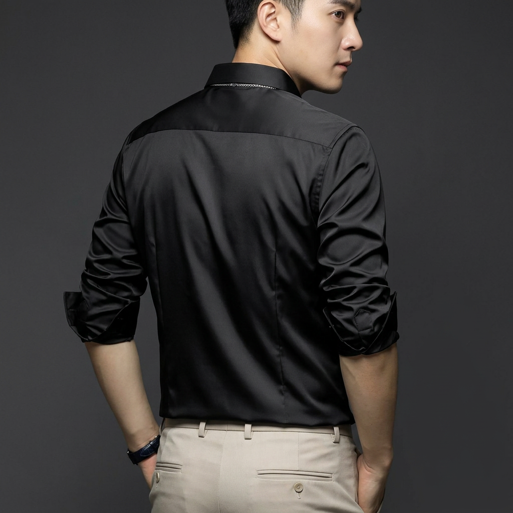 Eric | Men's Slim Fit Stretch Dress Shirt-The Yellow Prime