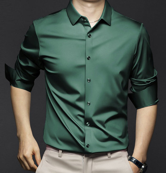 Eric | Men's Slim Fit Stretch Dress Shirt-The Yellow Prime