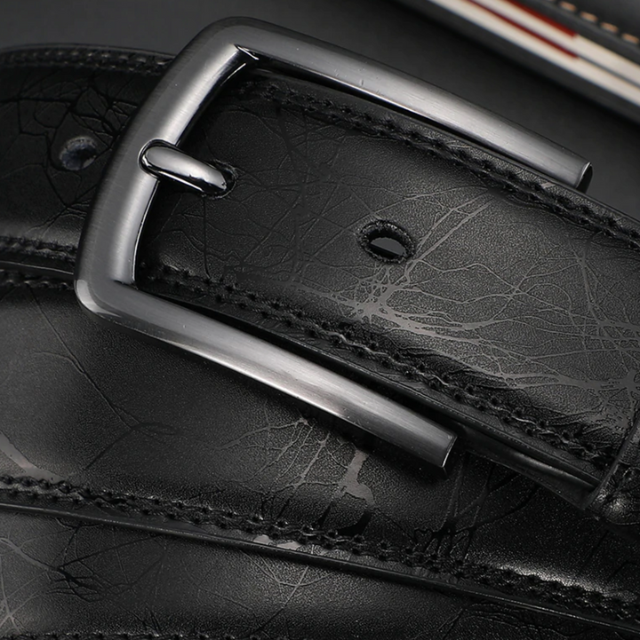 Ethan | Stylish Men's Leather Belt-The Yellow Prime