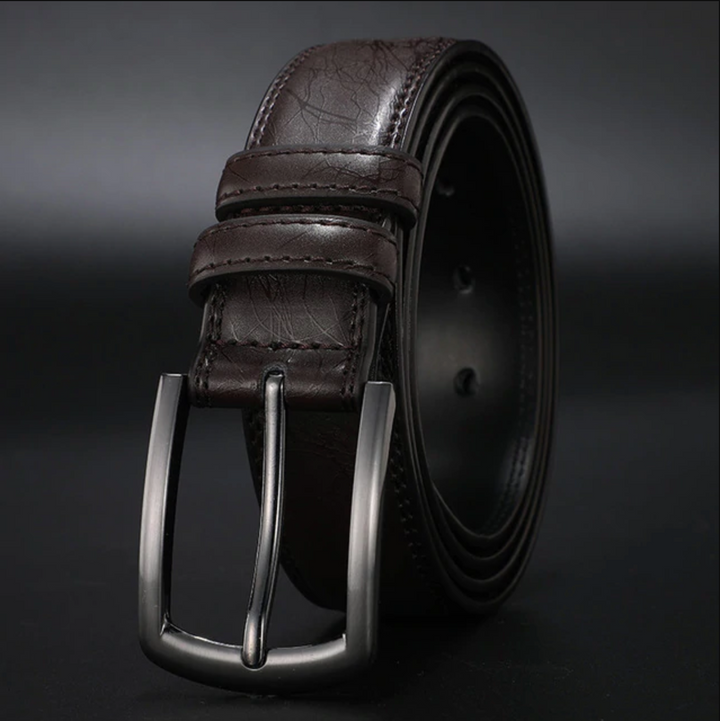 Ethan | Stylish Men's Leather Belt-The Yellow Prime