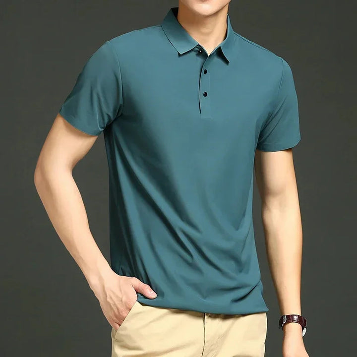 Arman | Men's Lightweight Stretchy Polo Shirt-The Yellow Prime