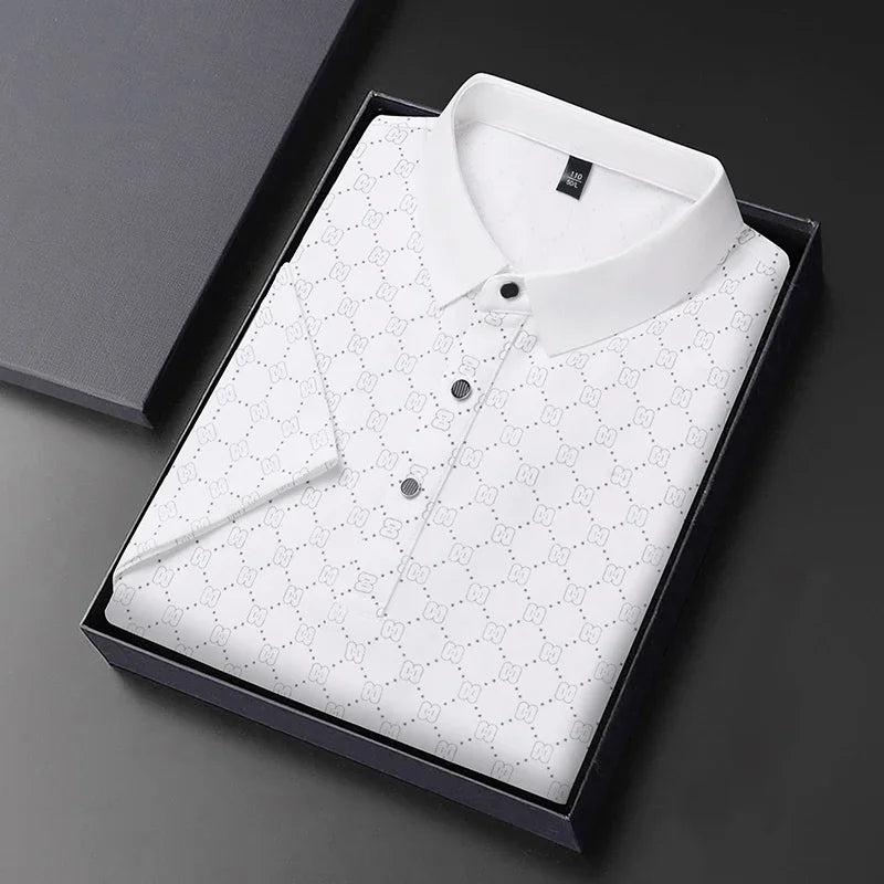 Vergel | Modern Stylish Men's Polo Shirt-The Yellow Prime