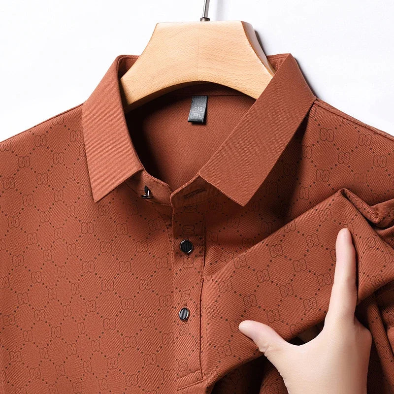 Vergel | Modern Stylish Men's Polo Shirt-The Yellow Prime