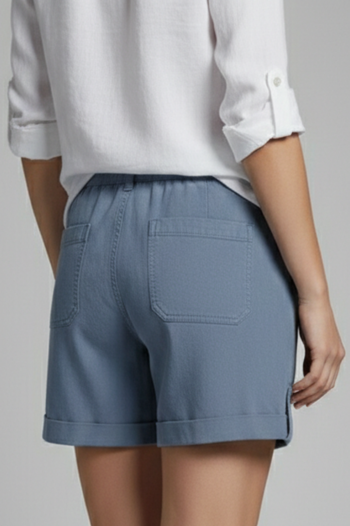 Emily | Women's Casual Summer Shorts-The Yellow Prime