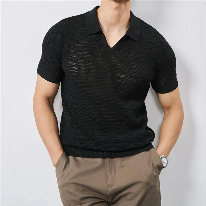 Luca | Men's Casual Polo Shirt-The Yellow Prime