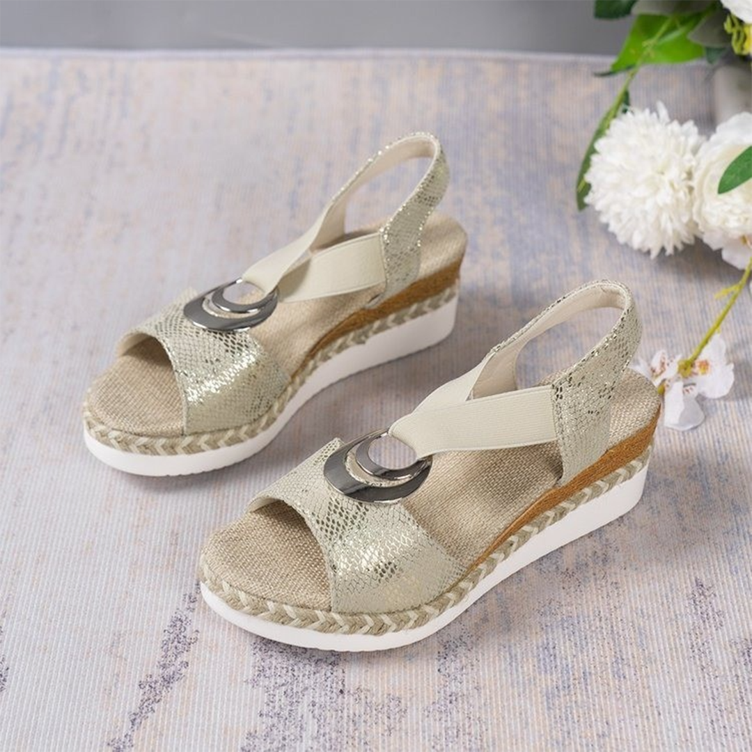Everly | Women's Stylish and Comfortable Summer Sandals-The Yellow Prime