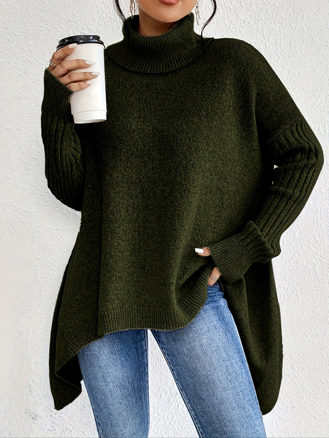 Ezella | Women's Elegant Casual Sweater-The Yellow Prime