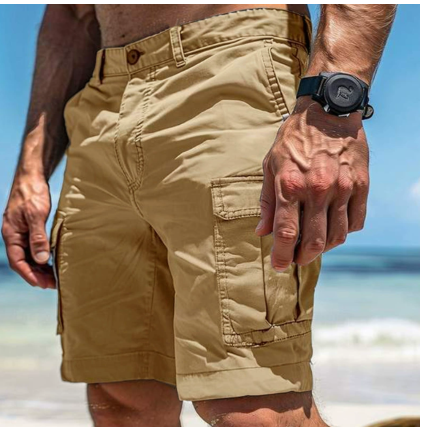 Ezio | Men's Lightweight Tactical Cargo Shorts for Comfort and Durability-The Yellow Prime