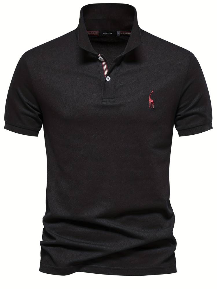 Men's Casual Polo Shirt-The Yellow Prime