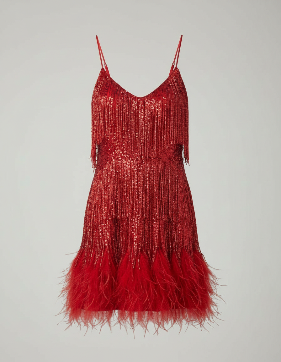 Women's Stylish Cocktail Dress - Samba Design-The Yellow Prime