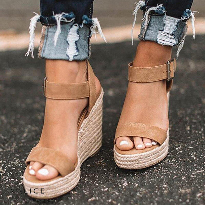 Fatima | Women's Luxurious Orthopedic Wedge Heels for Comfort-The Yellow Prime