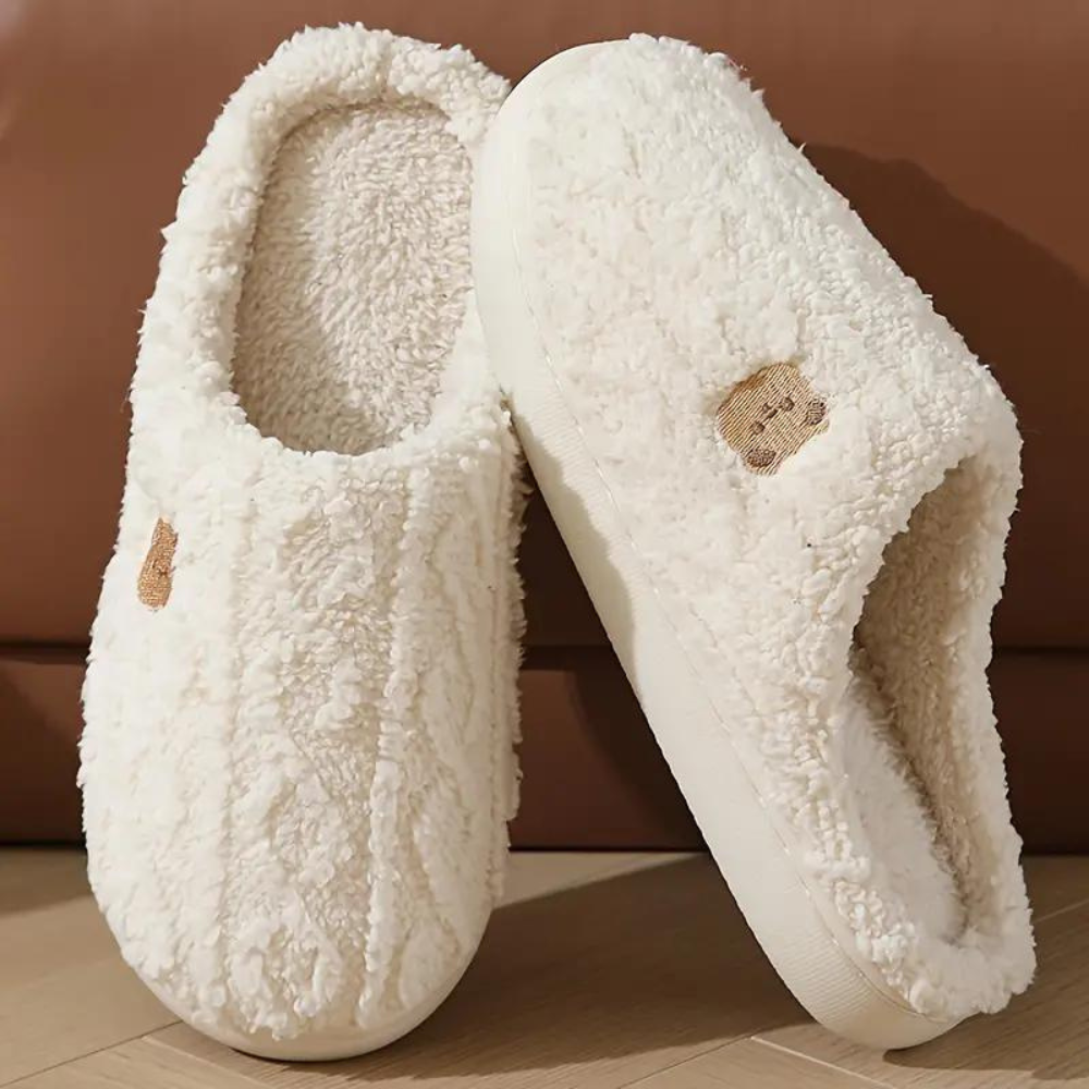 Faustine | Women's Luxury Winter Slippers with Soft Sole Comfort-The Yellow Prime