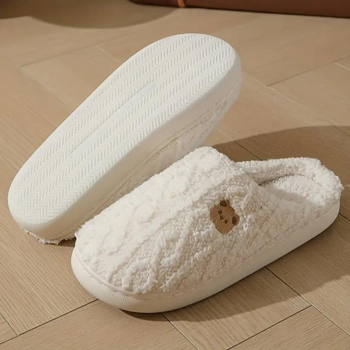 Faustine | Women's Luxury Winter Slippers with Soft Sole Comfort-The Yellow Prime