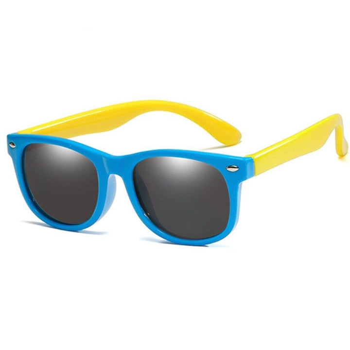 Kids' Flexible Lightweight Sunglasses with UV400 Protection-The Yellow Prime