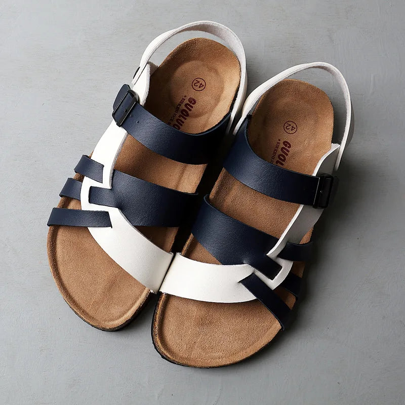 Florence - Comfortable Orthopedic Sandals Blue