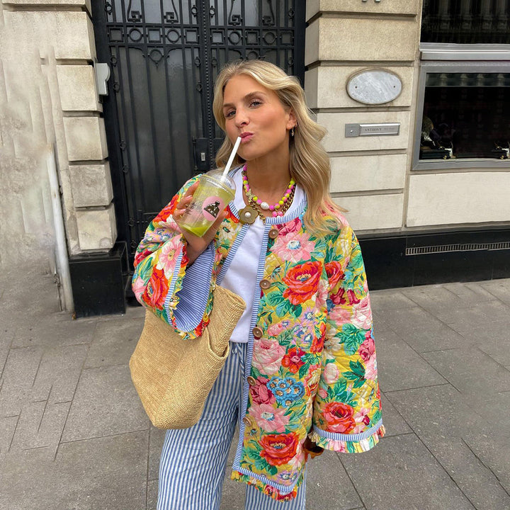 Maya | Women's Elegant Sparkling Spring Coat