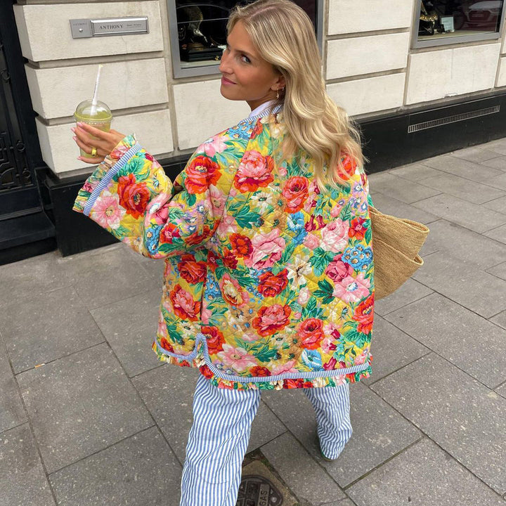 Maya | Women's Elegant Sparkling Spring Coat