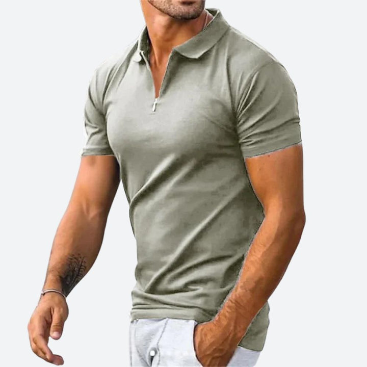 Alex | Men's Stylish Casual Polo Shirt-The Yellow Prime