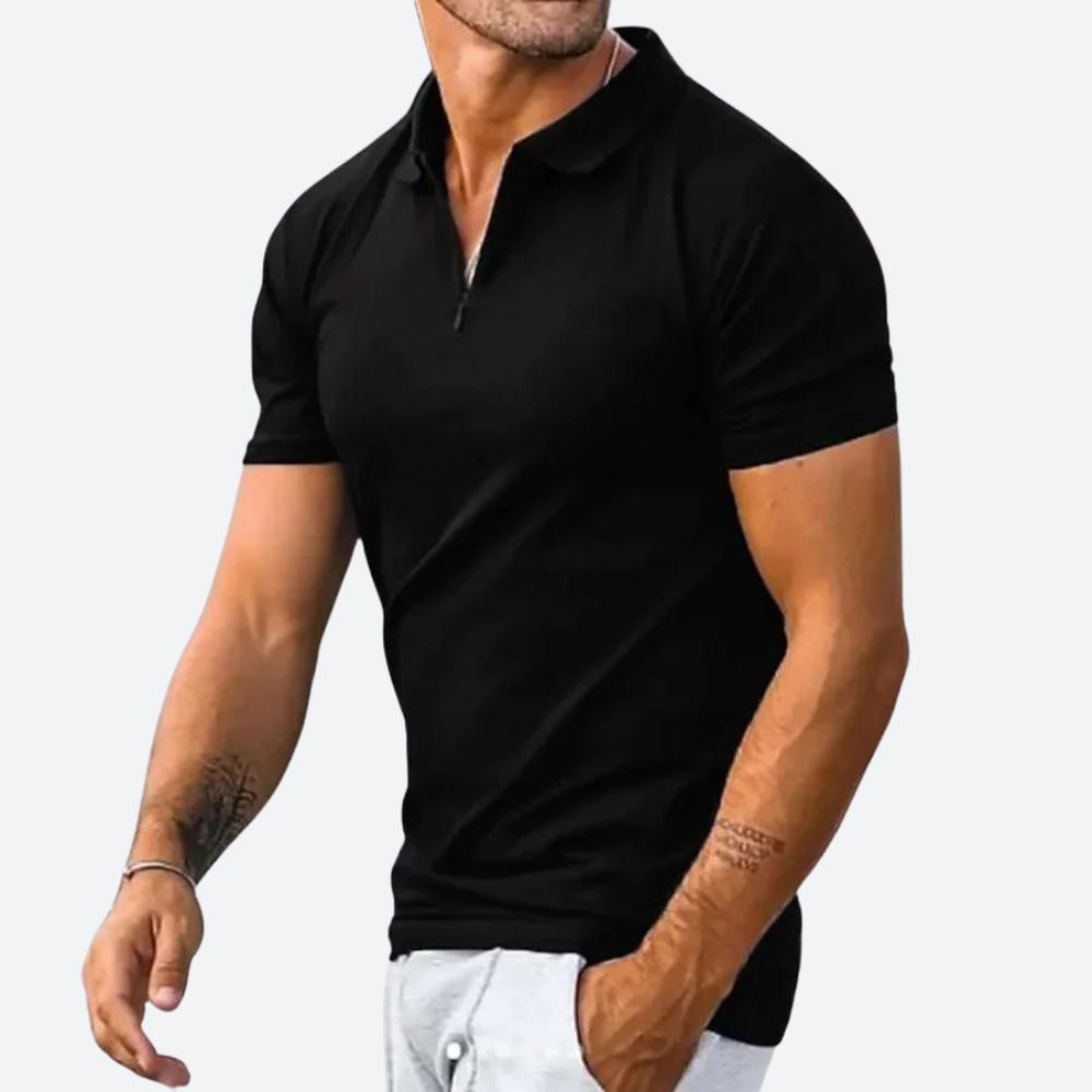 Alex | Men's Stylish Casual Polo Shirt-The Yellow Prime
