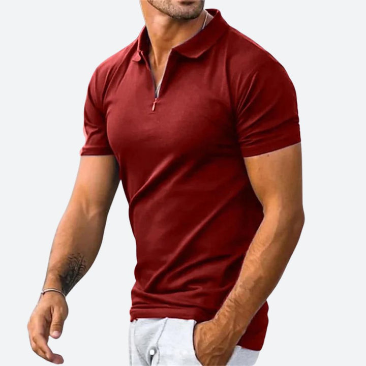 Alex | Men's Stylish Casual Polo Shirt-The Yellow Prime