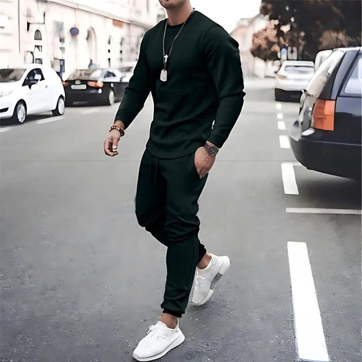 Men's Casual Two-Piece Streetwear Tracksuit