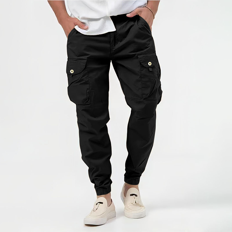 George | Men's Multi-pocket Tactical Cargo Pants-The Yellow Prime
