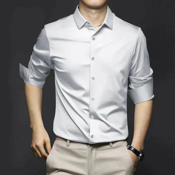 Eric | Men's Slim Fit Stretch Dress Shirt-The Yellow Prime