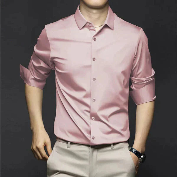 Eric | Men's Slim Fit Stretch Dress Shirt-The Yellow Prime
