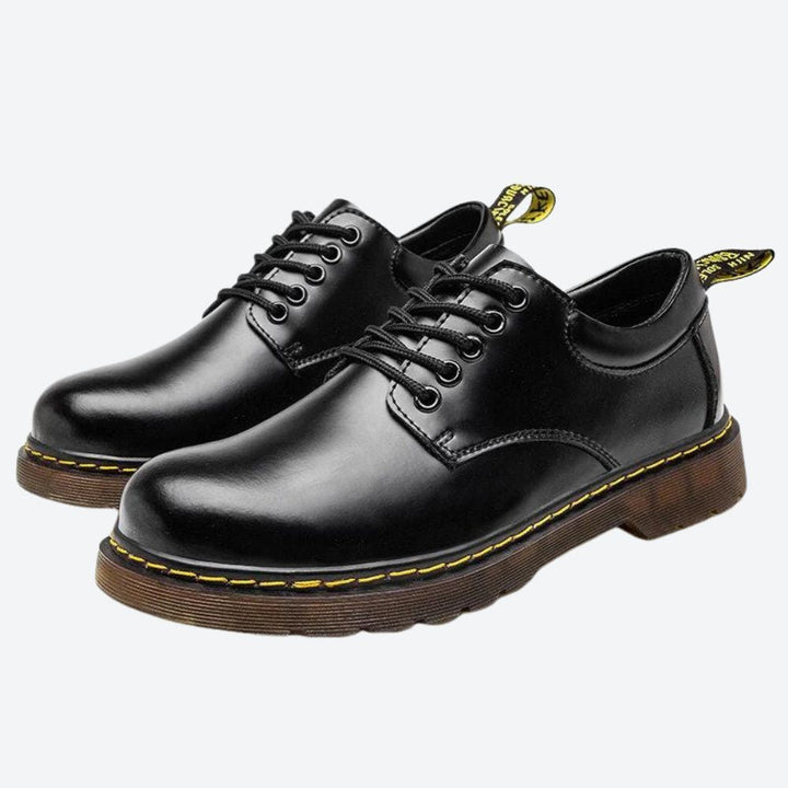 Gerald | Men's Stylish Leather Dress Shoes-The Yellow Prime