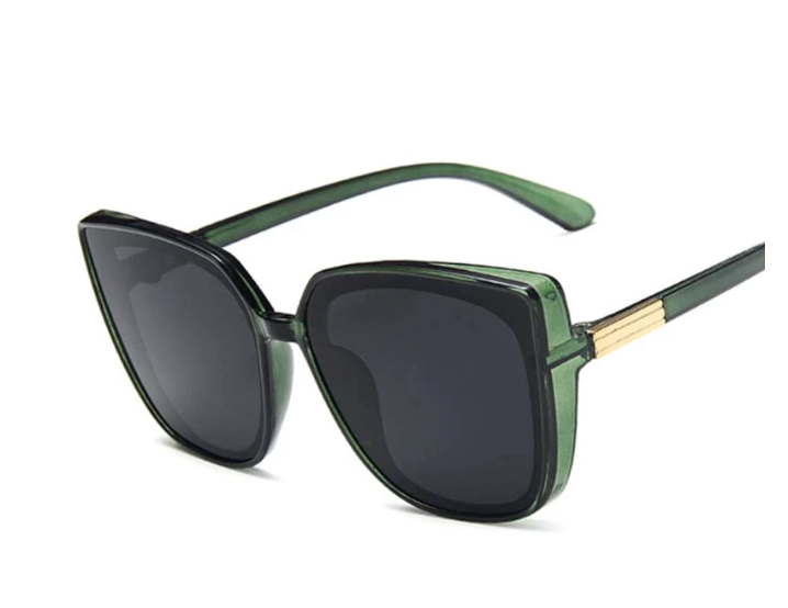 Women's Vintage Cat-Eye Sunglasses – Plastic Design for Summer 2025-The Yellow Prime