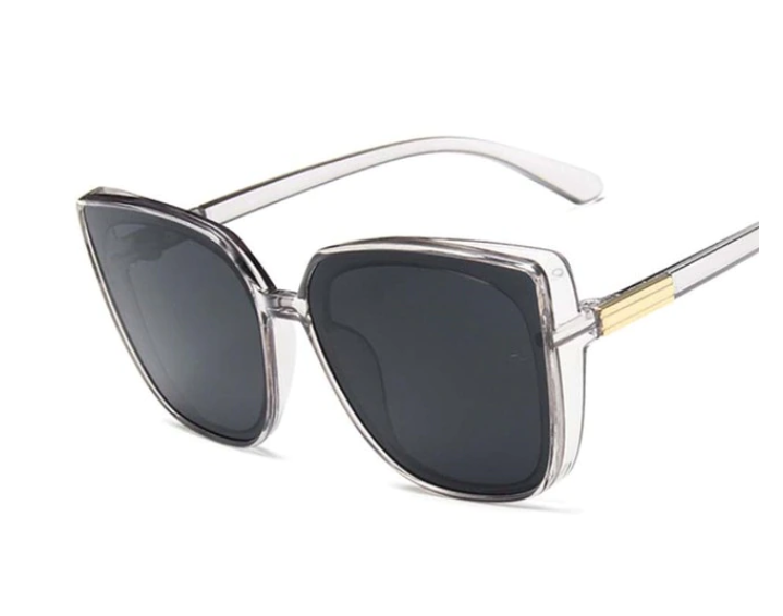 Women's Vintage Cat-Eye Sunglasses – Plastic Design for Summer 2025-The Yellow Prime