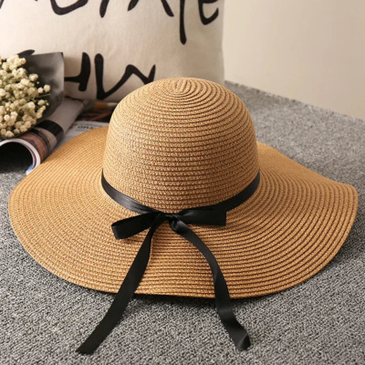 Gretel | Women's Elegant and Comfortable Straw Hat-The Yellow Prime