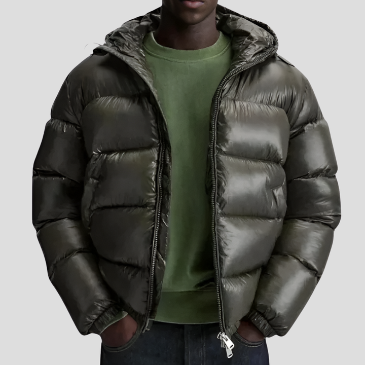 Men's Insulated Winter Jacket for Cold Weather Protection