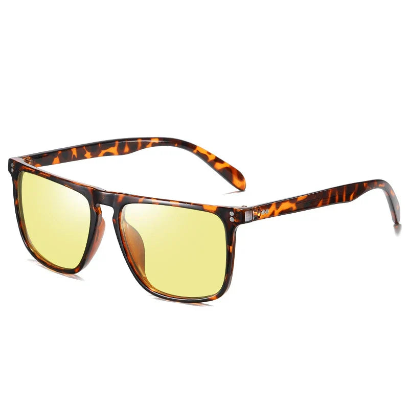 Photochromic Polarized Sunglasses for Day and Night Driving Comfort-The Yellow Prime