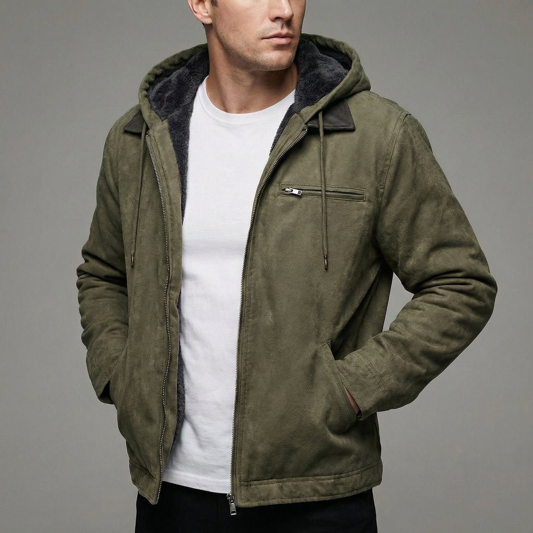 Men's Rugged Insulated Casual Winter Jacket